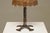 Mid-Century Table Lamp in Wrought Iron with Woven Rattan Shade, 1960s For Sale - Image 10 of 11