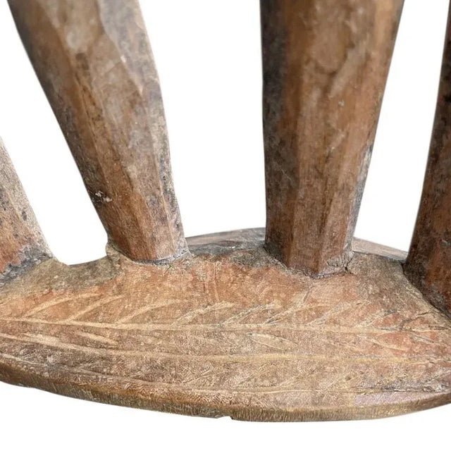 African Sculptural Ethiopian Arussi Headrests- A Set of 3 For Sale In Chicago - Image 6 of 7