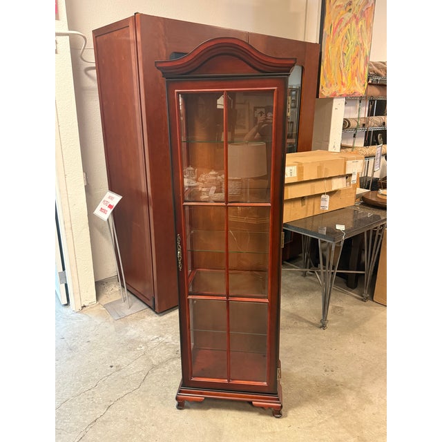 Bombay Company Curiio Cabinet For Sale - Image 10 of 12
