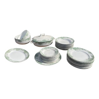 Service from Boch Frères, 1950s, Set of 40 For Sale