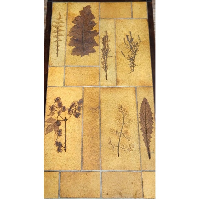 Vintage Herbarium Coffee Table, 1940s For Sale - Image 3 of 7