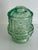 Glass Vintage Light Green Pressed Glass Fairy Lamp For Sale - Image 7 of 10