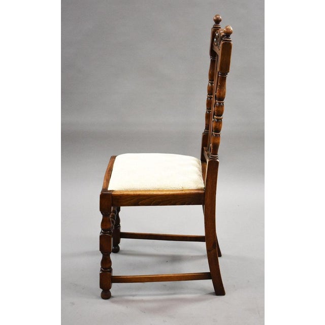 Victorian Oak Dining Table and Chairs, 1880, Set of 9 For Sale - Image 16 of 17