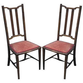 Set of Arts & Crafts Chairs from Morris and Co. For Sale
