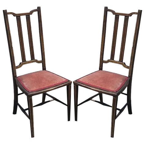 Set of Arts & Crafts Chairs from Morris and Co. For Sale