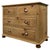 A handsome and well-crafted vintage 20th-century chest of drawers, constructed in richly grained pine and offering an...