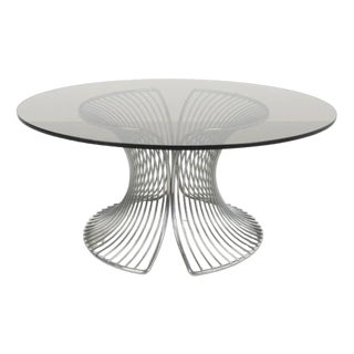 Vintage Wireframe Coffee Table For Sale