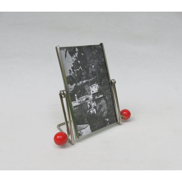 An exceptional picture frame, manufactured in Germany during the Bauhaus era. The frame is designed in the typical...