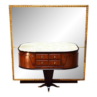 Italian Console with Mirror from Rima, 1950s For Sale