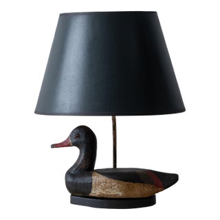 Duck Decoy Lamp, 1930s For Sale