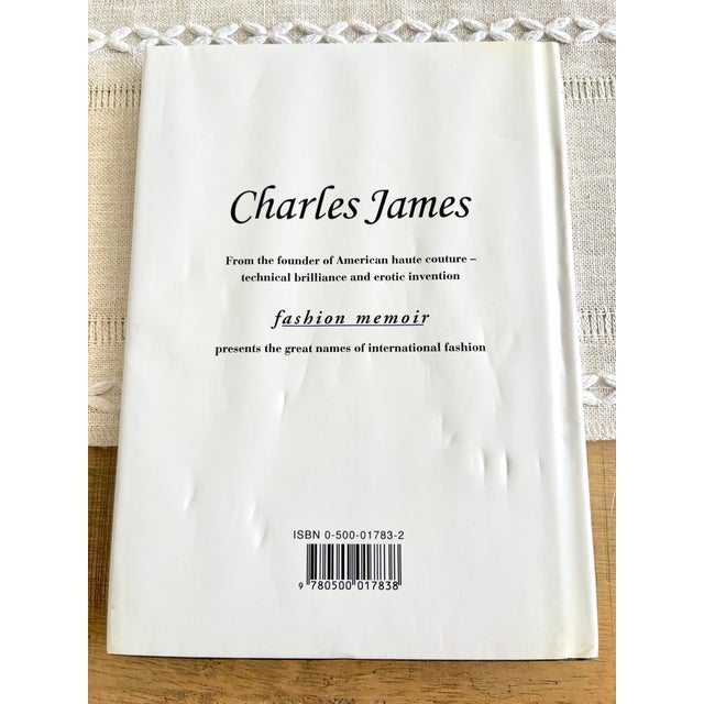 RARE Charles James - Fashion Memoir 1997 Richard Martin 1st Print First Edition HCDJ OOP HTF