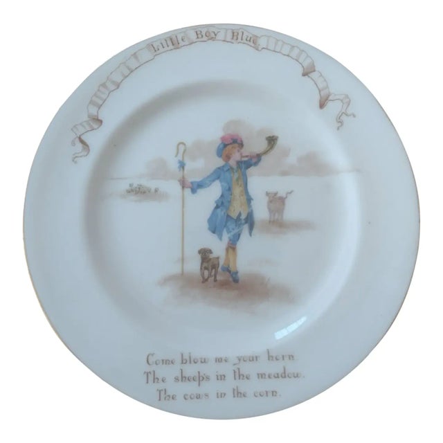 1910s Royal Doulton "Little Boy Blue" Plate For Sale In Boston - Image 6 of 7