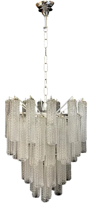Murano Chandelier in the style of Venini, 1970s