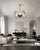 1970s Vintage Space Age Chrome and Glass Pendant Light, 1970s For Sale - Image 5 of 6