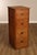 High Quality American Made White Oak Four-Drawer File Cabinet with Hammered Copper Hardware, #32 Finish