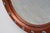 Round Teak Mirror with Blue Ceramic Stud Decoration by Deknudt, 1960s, 1950s For Sale - Image 9 of 11