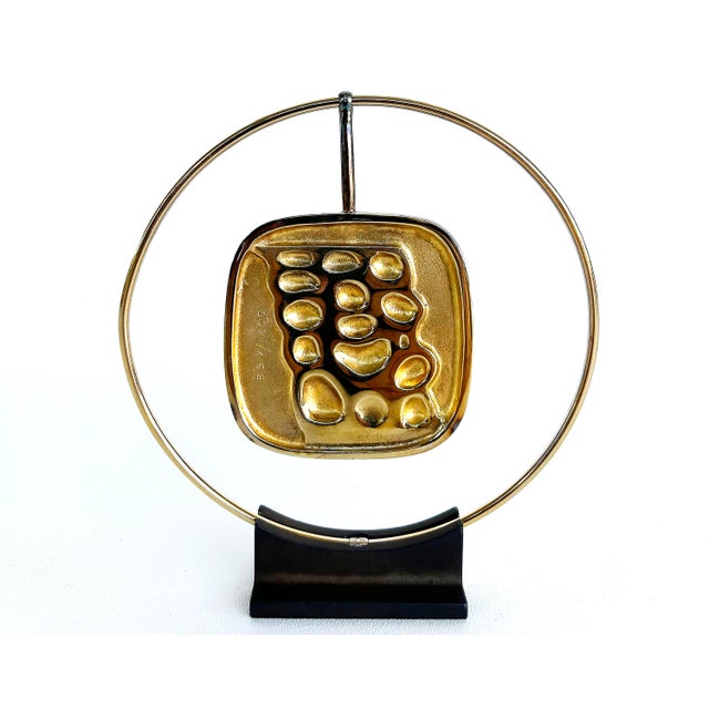 1980s 1980s Miguel Ortiz Berrocal Torso Verona Opus 173 Necklace #857/1000 With Case, Stand For Sale - Image 5 of 11