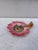 Delphin Massier Majolica Pink Daisy Candelstick Delphin Massier Circa 1890 For Sale - Image 4 of 7