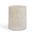 Lorna Stool in Pearl Floral Petal Capiz Shell Motif For Sale In Los Angeles - Image 6 of 6