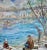 E. Case -Children at Play at Park Over the Brooklyn Bridge-Monumental Oil Painting For Sale - Image 10 of 13