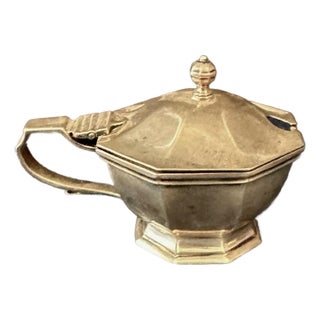 Mid 20th Century Tiffany & Co. Sterling & Glass Server For Sale