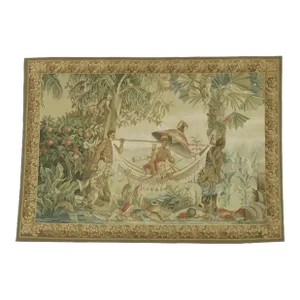 Vintage Tapestry Depicting Royalty