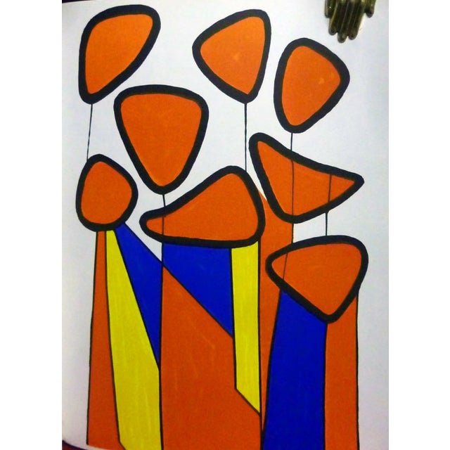 Artist: Alexander Calder Country: USA Title: Untitled Medium: Original Lithograph Marks: Not signed, not numbered Paper...