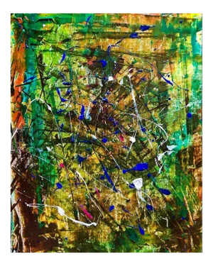 Laura Placa - Autumn - Original Painting on Canvas - 2010s