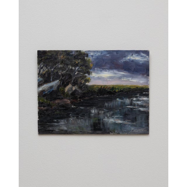 20th Century Belgian Landscape Painting For Sale - Image 18 of 18