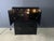 Wood Brutalist Black Bar Cabinet, 1970s For Sale - Image 7 of 11