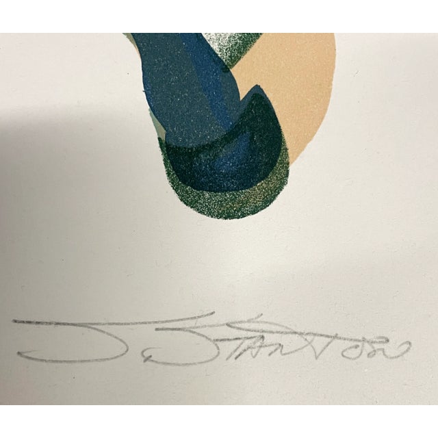 Modern 1970s Modern Equestrian Lithograph by Stanton For Sale - Image 3 of 3