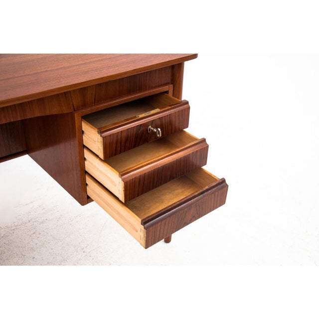 1960s Vintage Danish Teak Desk, 1960s For Sale - Image 5 of 14