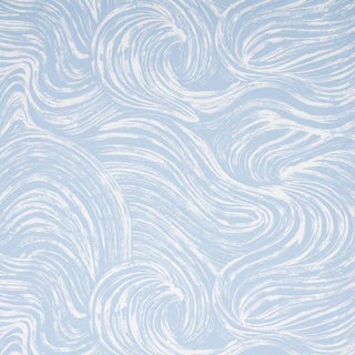 Sample - Schumacher Shio Wallpaper in Sky For Sale