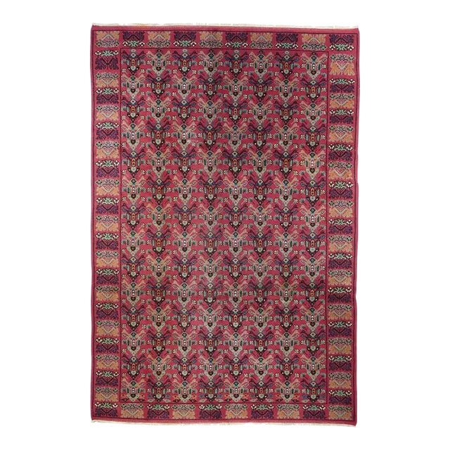 Vintage European Rug 6'6'' x 9'8'' For Sale