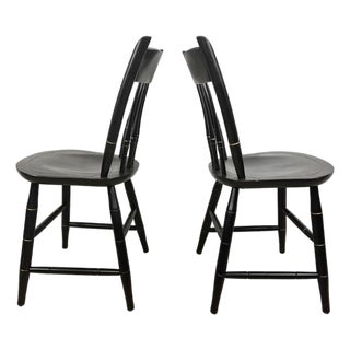 Vintage Collegiate Windsor Chairs by Nichols & Stone, Made for Cedar Crest College For Sale
