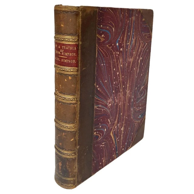 Traditional 1st Edition Book: The Life and Travels of Thomas Simpson by Alexander Simpson For Sale - Image 3 of 11