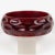 Art Deco Bakelite Carved Bracelet Bangle Crimson Red Marble For Sale - Image 3 of 4