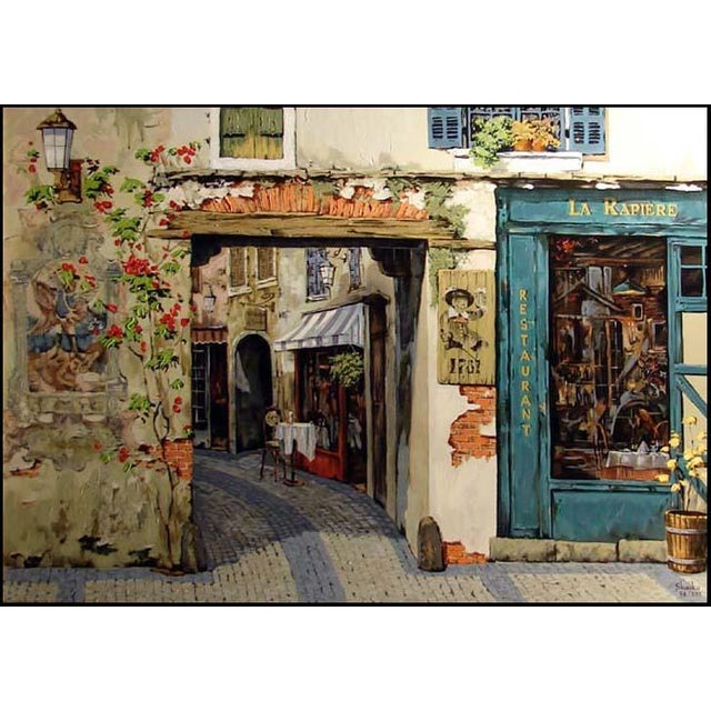 "La Rapiere" by Viktor Shvaiko Original limited edition serigraph on canvas, hand embellished This piece is hand signed &...