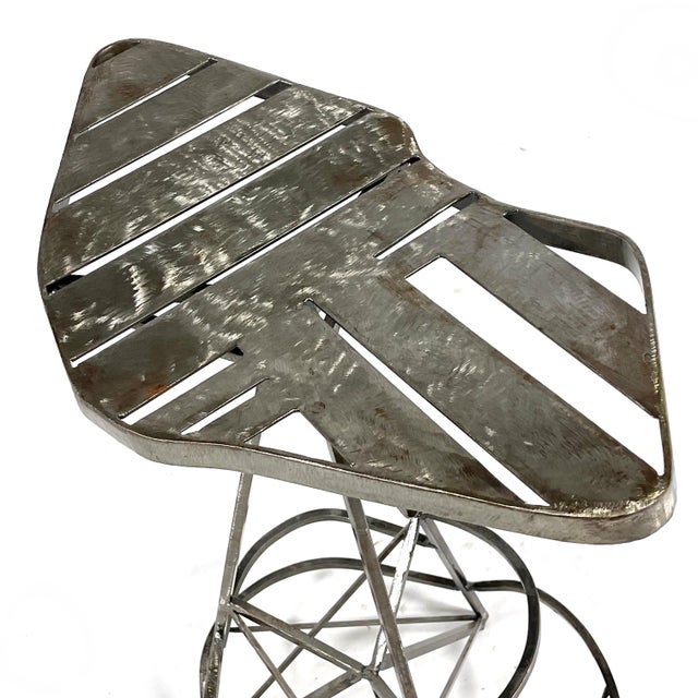 Late 20th Century Val Kropiwnicki "Woogie" Stool For Sale - Image 4 of 7