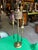 Vintage Brass Fireplace Tools and Holder For Sale - Image 4 of 12