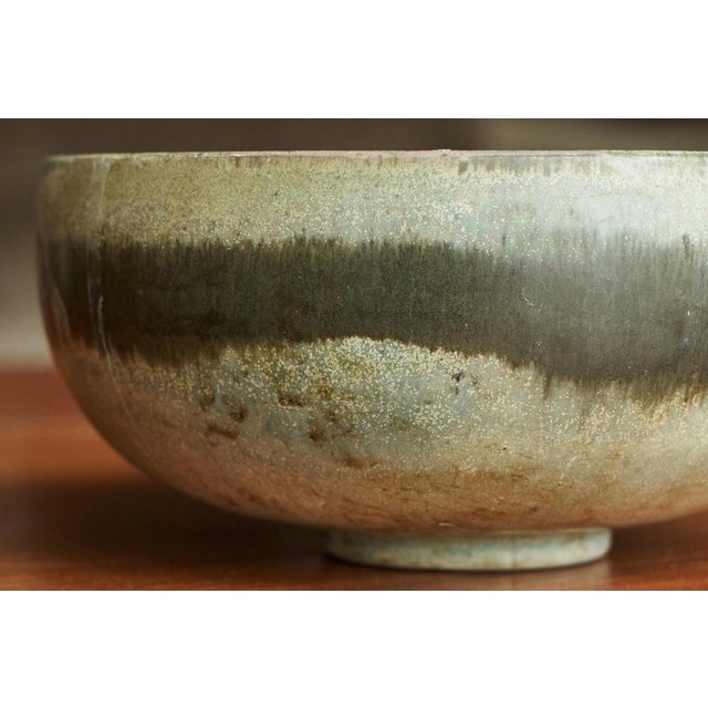 1940s Mid-Century Modern Pottery Bowl, 1940s For Sale - Image 5 of 9