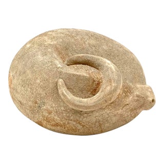 Mid-Century Ceramic Lying Bull, Aldo Londi, Bitossi Italy 1960s For Sale