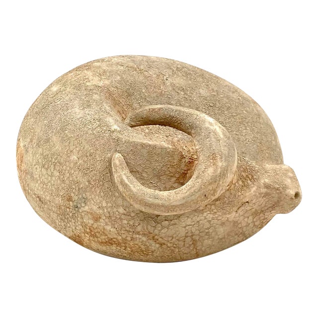 Mid-Century Ceramic Lying Bull, Aldo Londi, Bitossi Italy 1960s For Sale