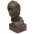 Antique Head of Young Boy Bronze Sculpture by Attilio Torresini, 1900s For Sale