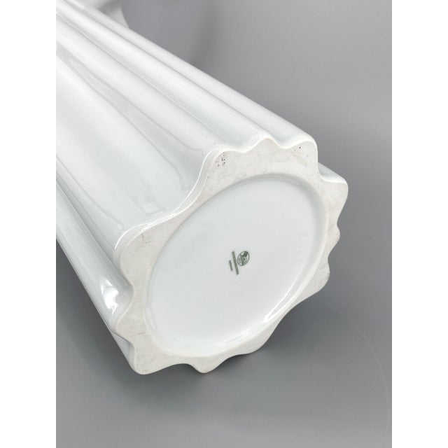 Large Porcelain Floor Vase Tavola Argos by Hutschenreuther, 1990s For Sale - Image 10 of 14