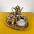 Viennese Porcelain Service with Golden Decorations, Set of 6 For Sale - Image 17 of 17