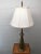 Rembrandt Solid Brass Table Lamp and Shade - a Pair For Sale - Image 9 of 13