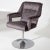 Gray Mid-Century Italian Swivel Chairs, Set of 4 For Sale - Image 8 of 18