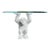 1970s Monkey Form Composite & Glass Console Sofa Table For Sale