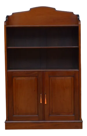 Victorian Open Bookcase in Mahogany